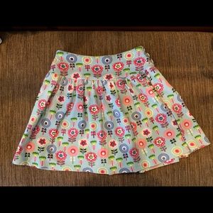 Zutano floral skirt